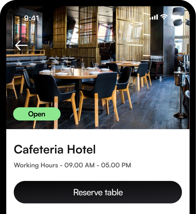 Restaurant Booking